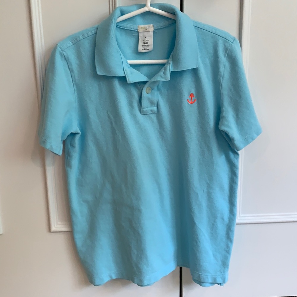 Crewcuts (J.crew kids) light blue polo